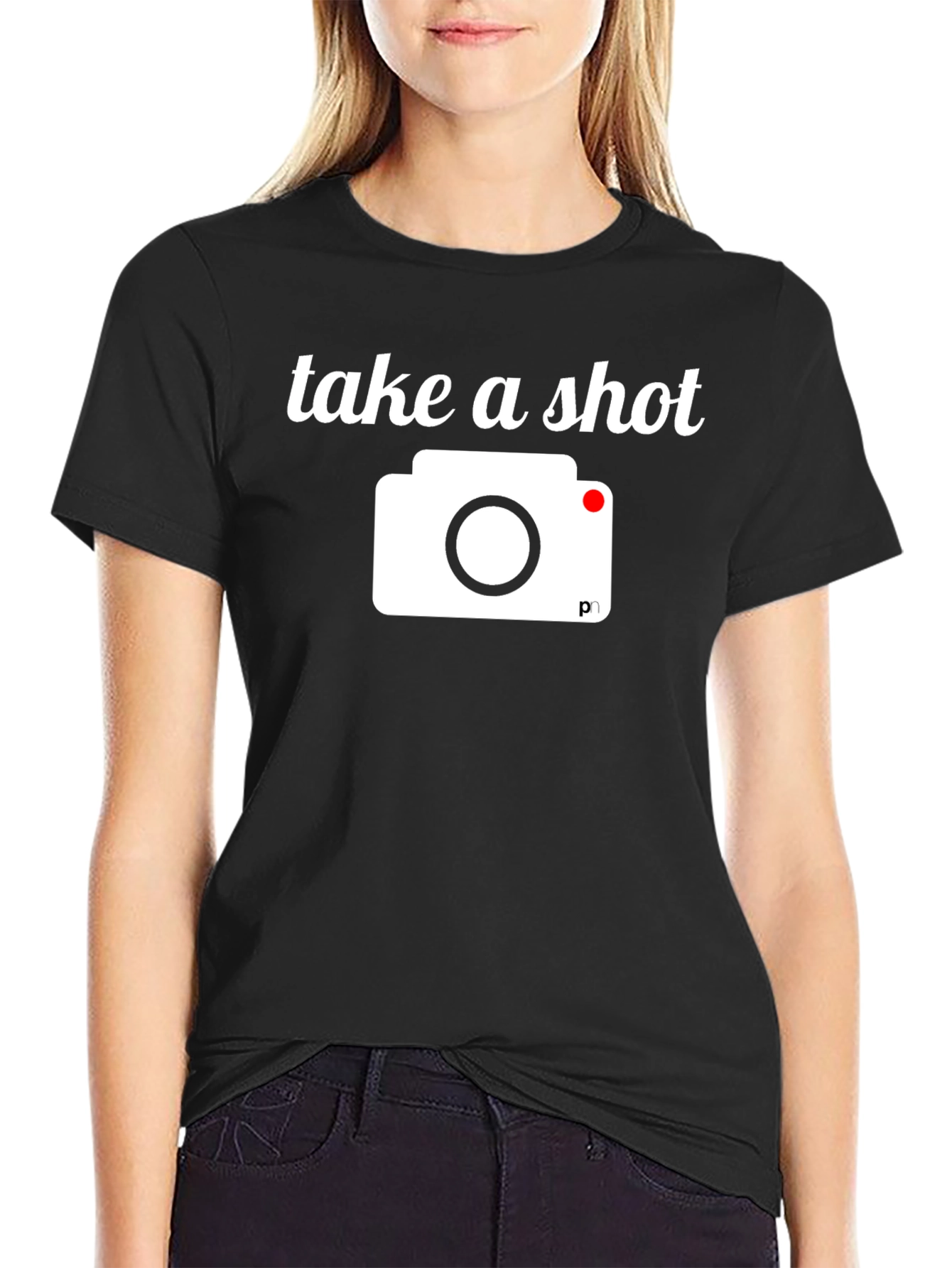 Take a Shot Camera Graphic T-Shirt