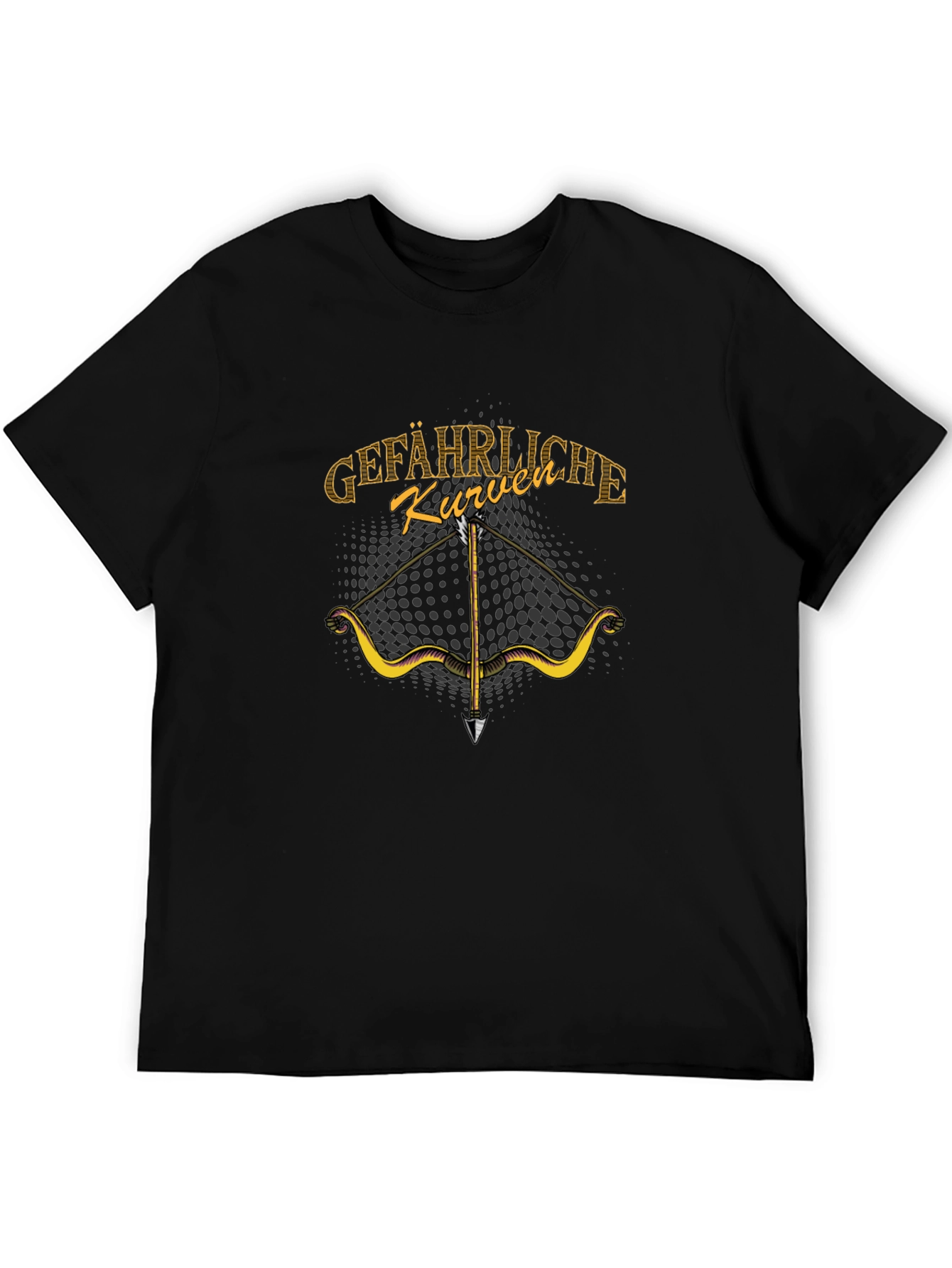 Gefahrliche Kurven Black T-Shirt