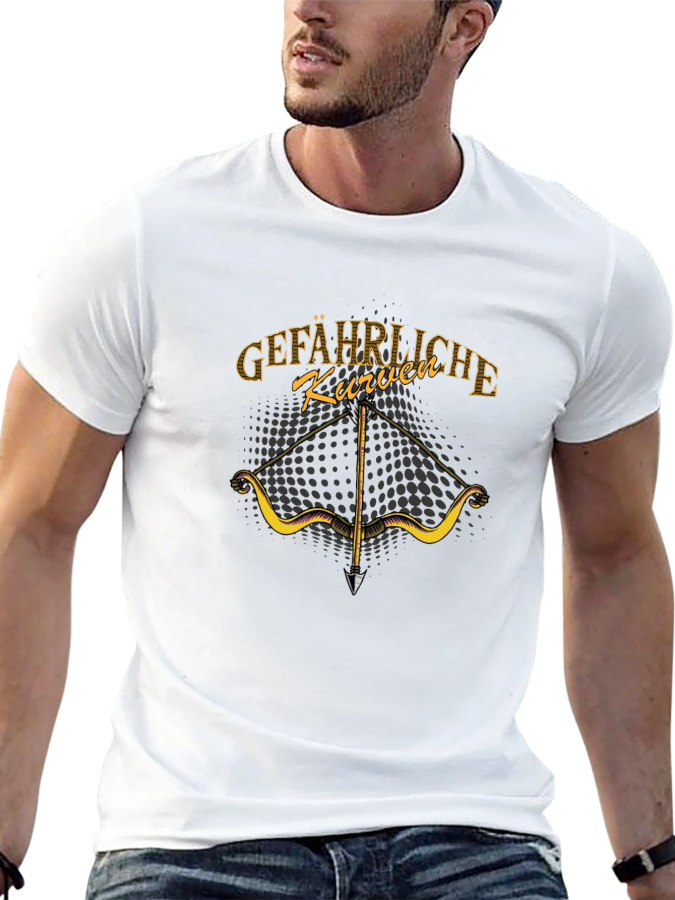Gefahrliche Kurven Black T-Shirt