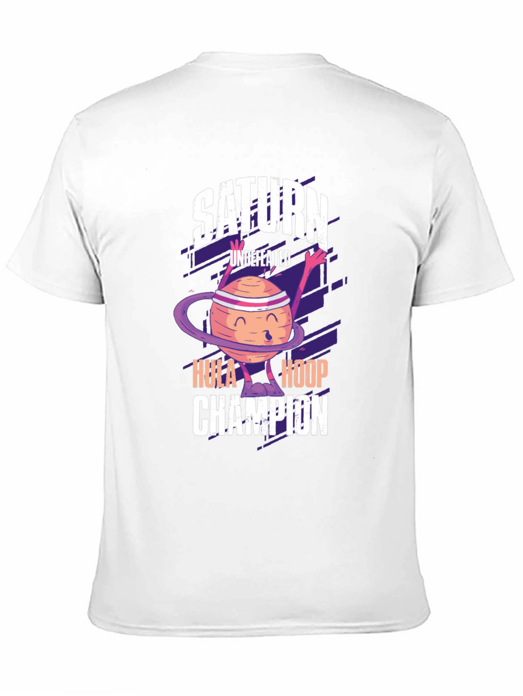 Saturn Hula Hoop Champion Graphic T-Shirt