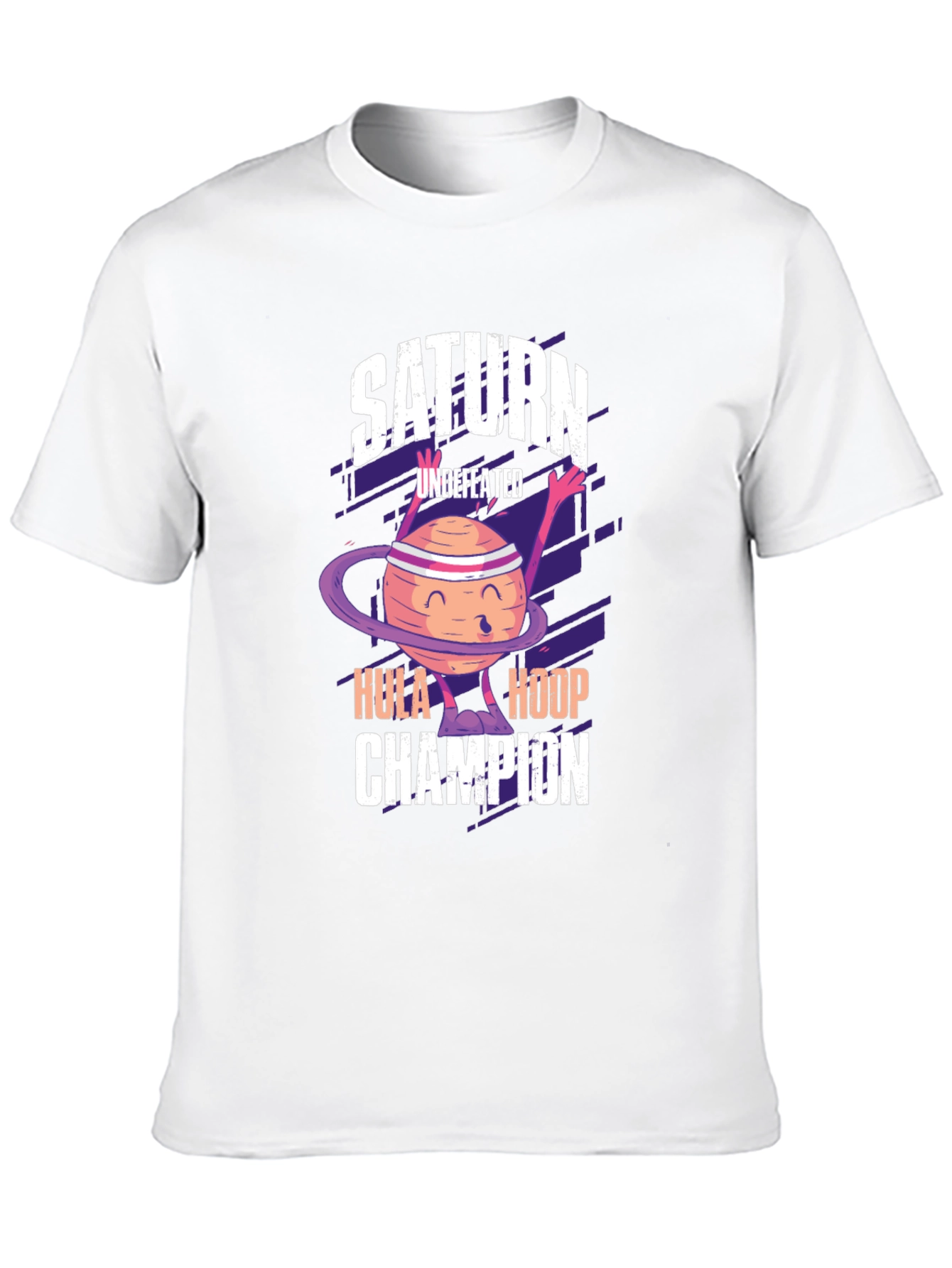 Saturn Hula Hoop Champion Graphic T-Shirt