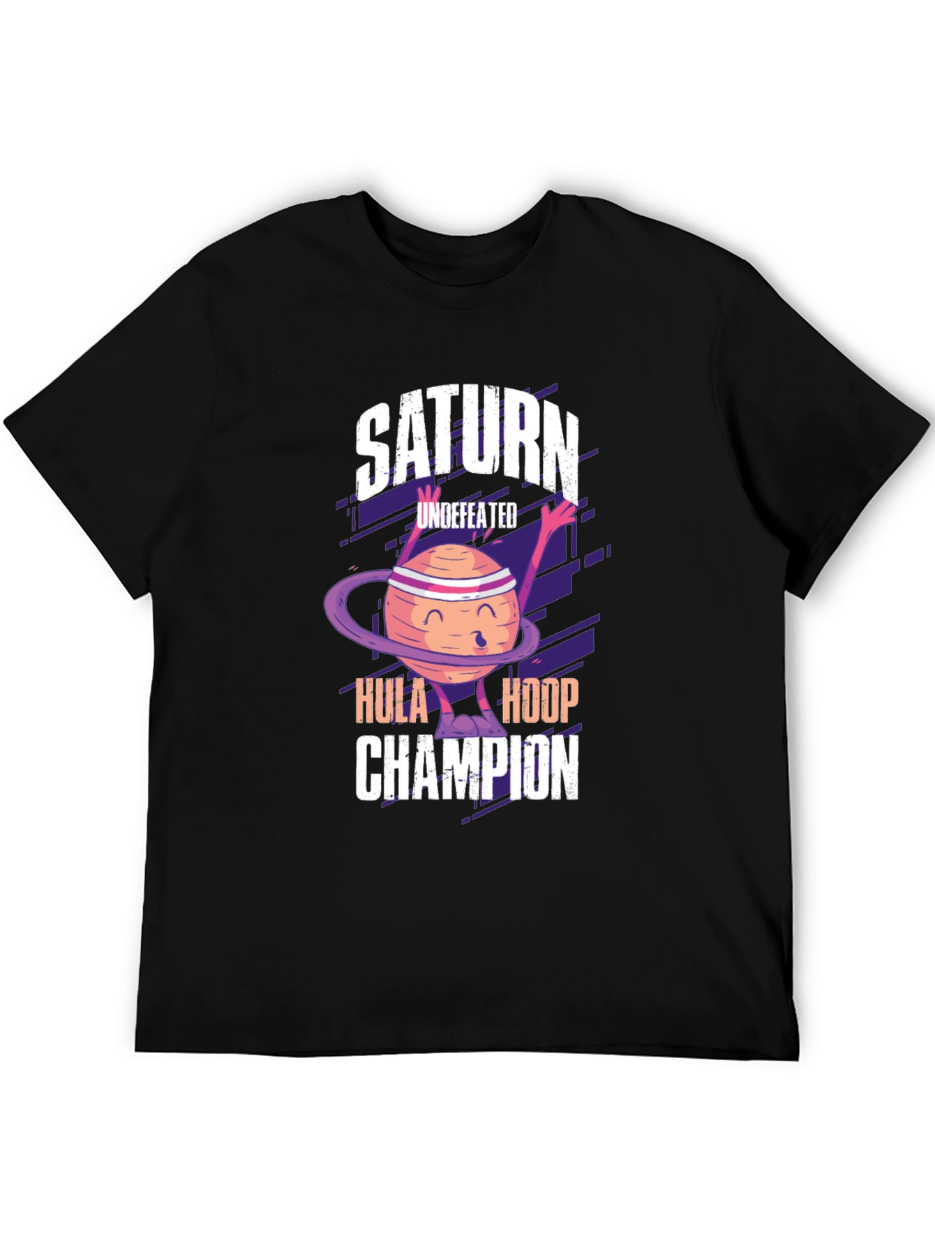 Saturn Hula Hoop Champion Graphic T-Shirt