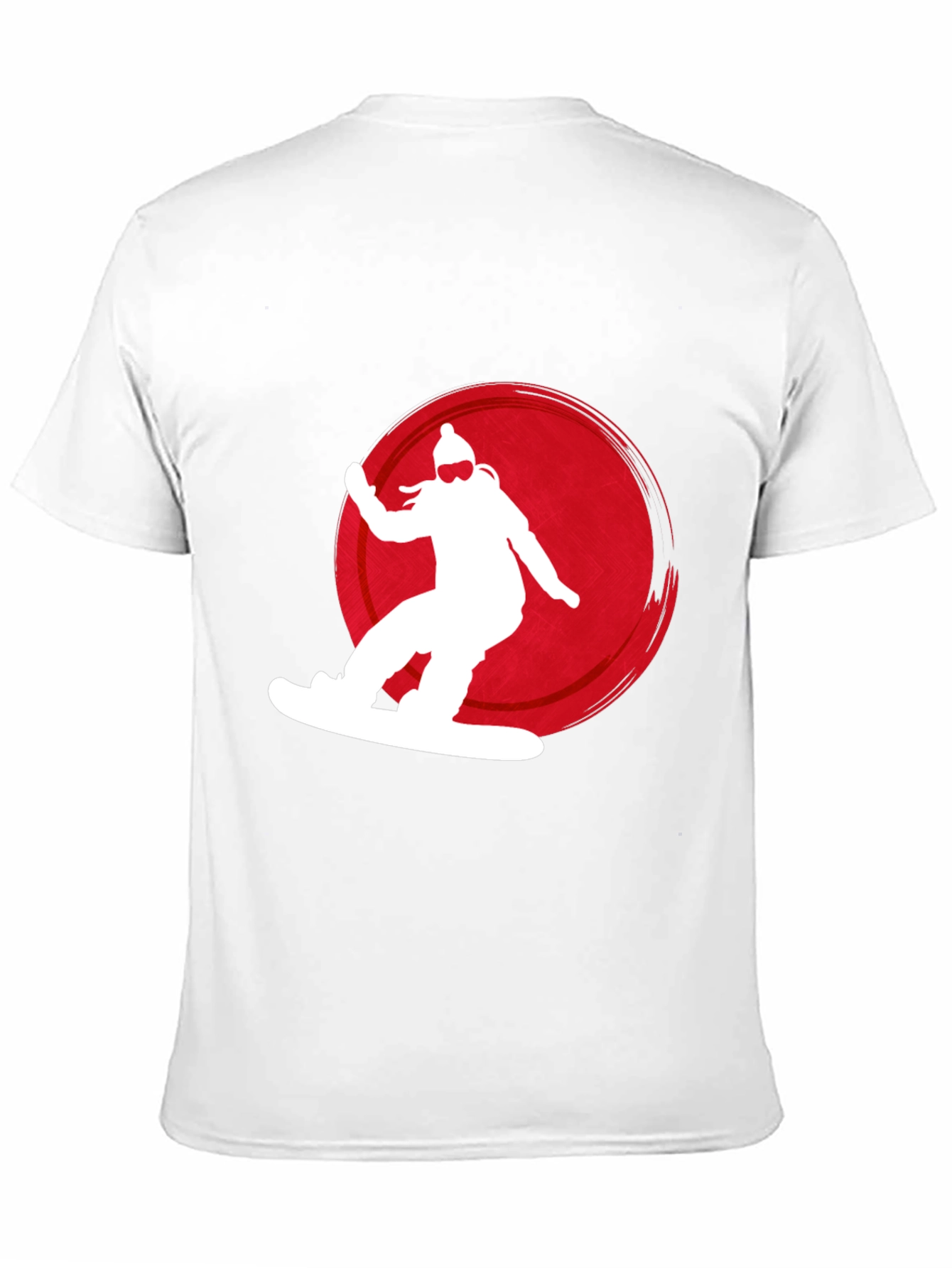 Snowboarder Graphic Tee - Black