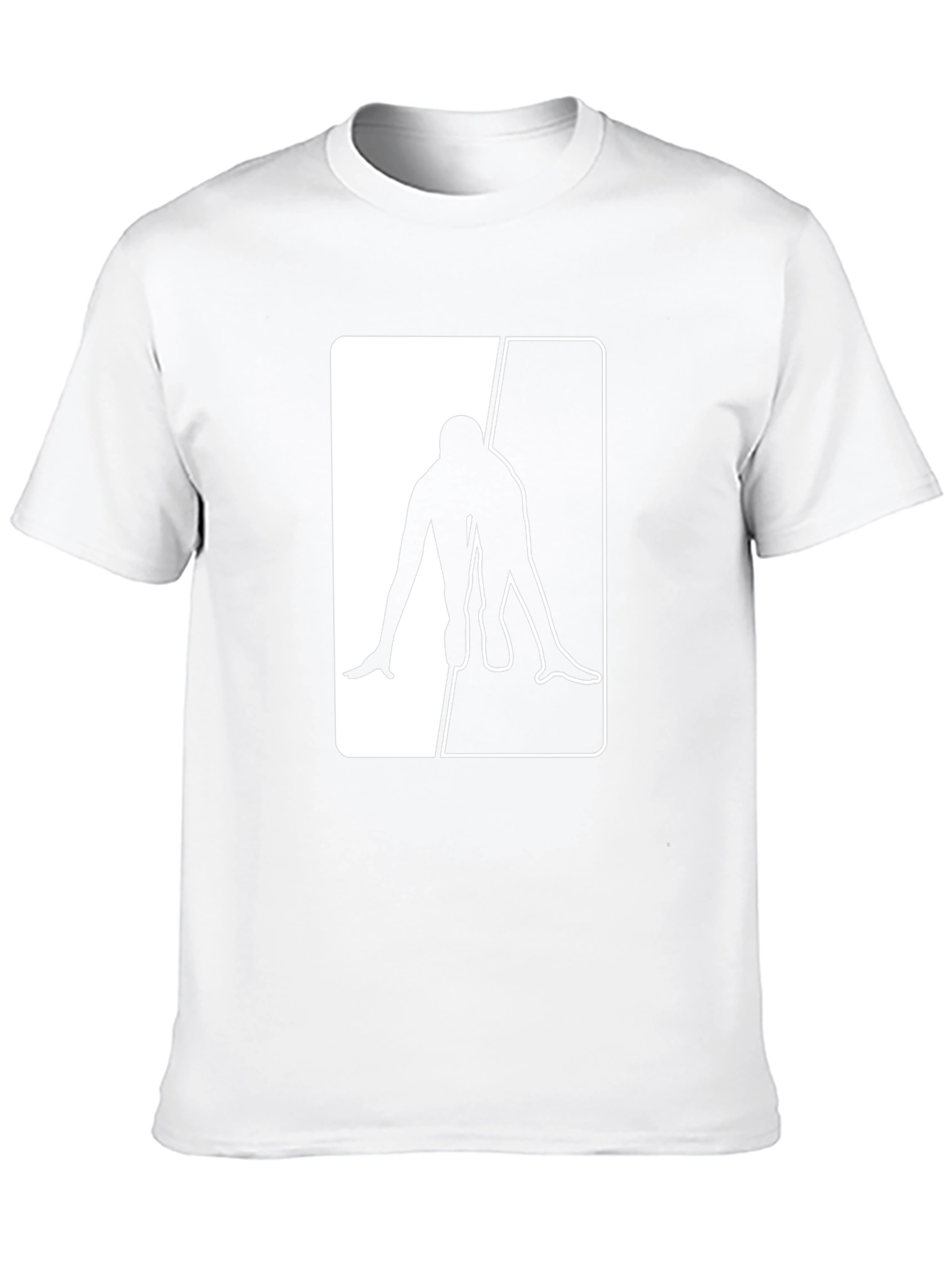 Black T-Shirt with Sprinter Graphic