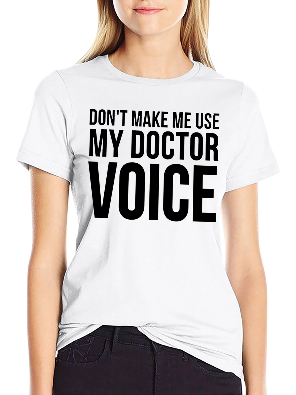 Doctor Voice T-Shirt Funny Medical Profession Gift Tee