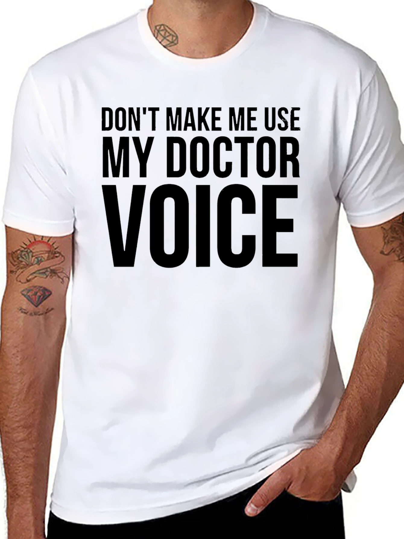 Doctor Voice T-Shirt Funny Medical Profession Gift Tee