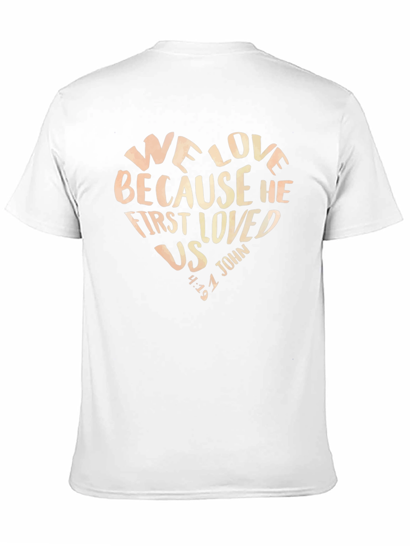 Faith-Inspired Heart Graphic T-Shirt
