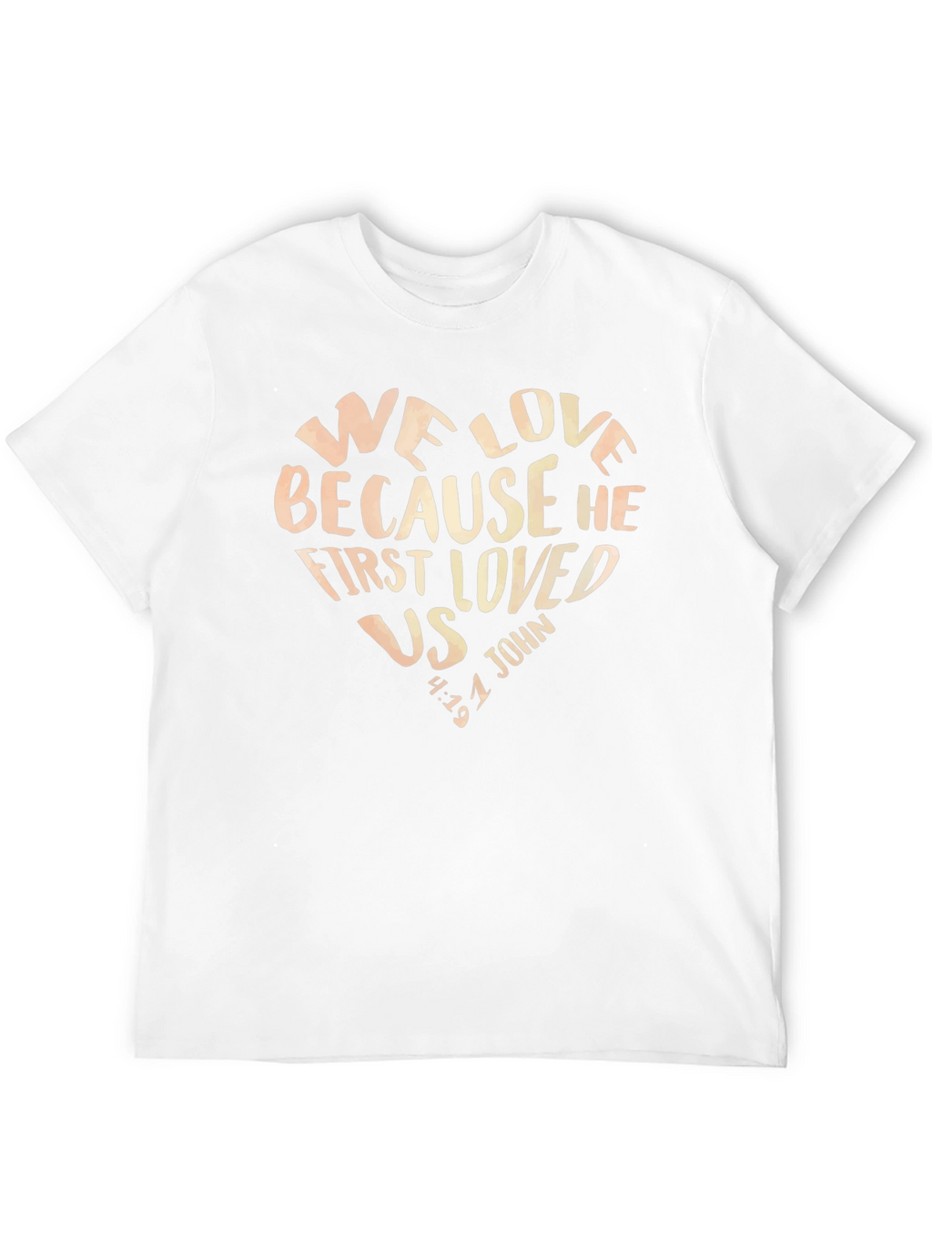 Faith-Inspired Heart Graphic T-Shirt
