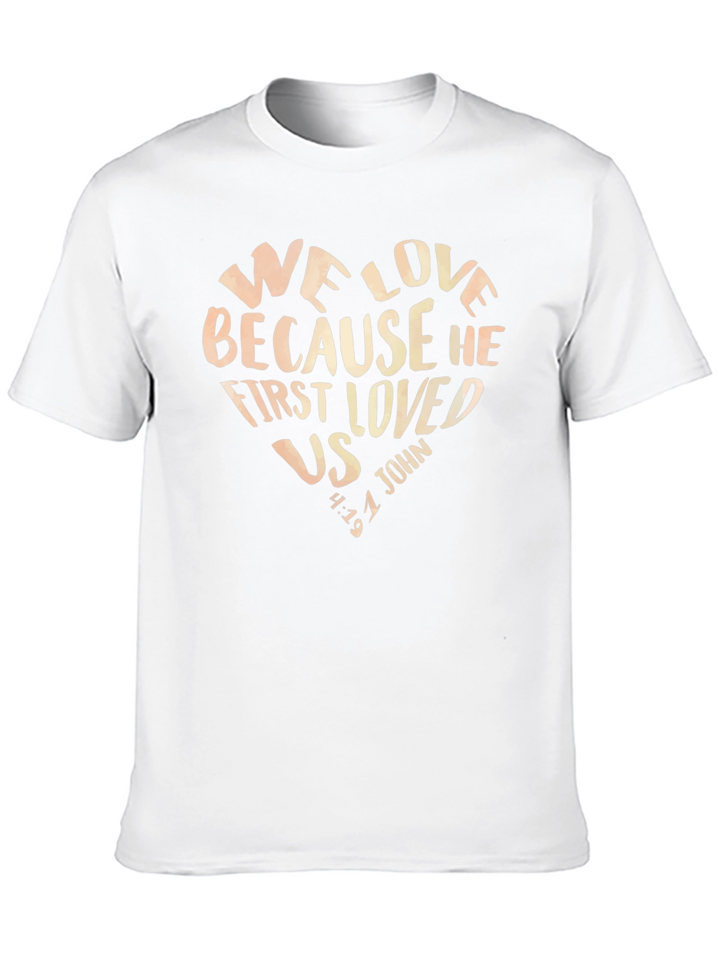 Faith-Inspired Heart Graphic T-Shirt