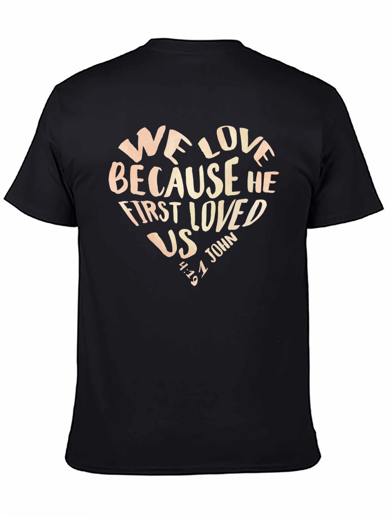 Faith-Inspired Heart Graphic T-Shirt