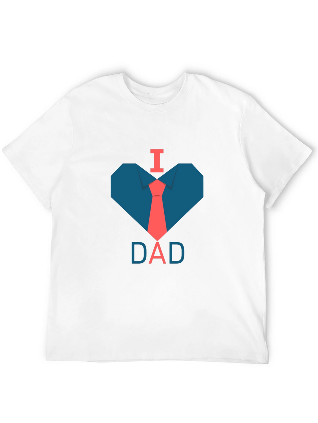 I Love Dad T-Shirt: Stylish Fathers Day Gift