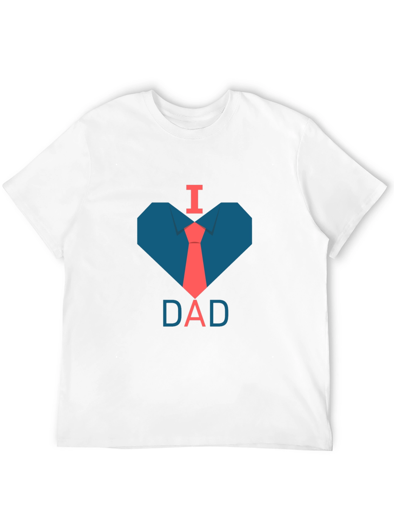 I Love Dad T-Shirt: Stylish Fathers Day Gift