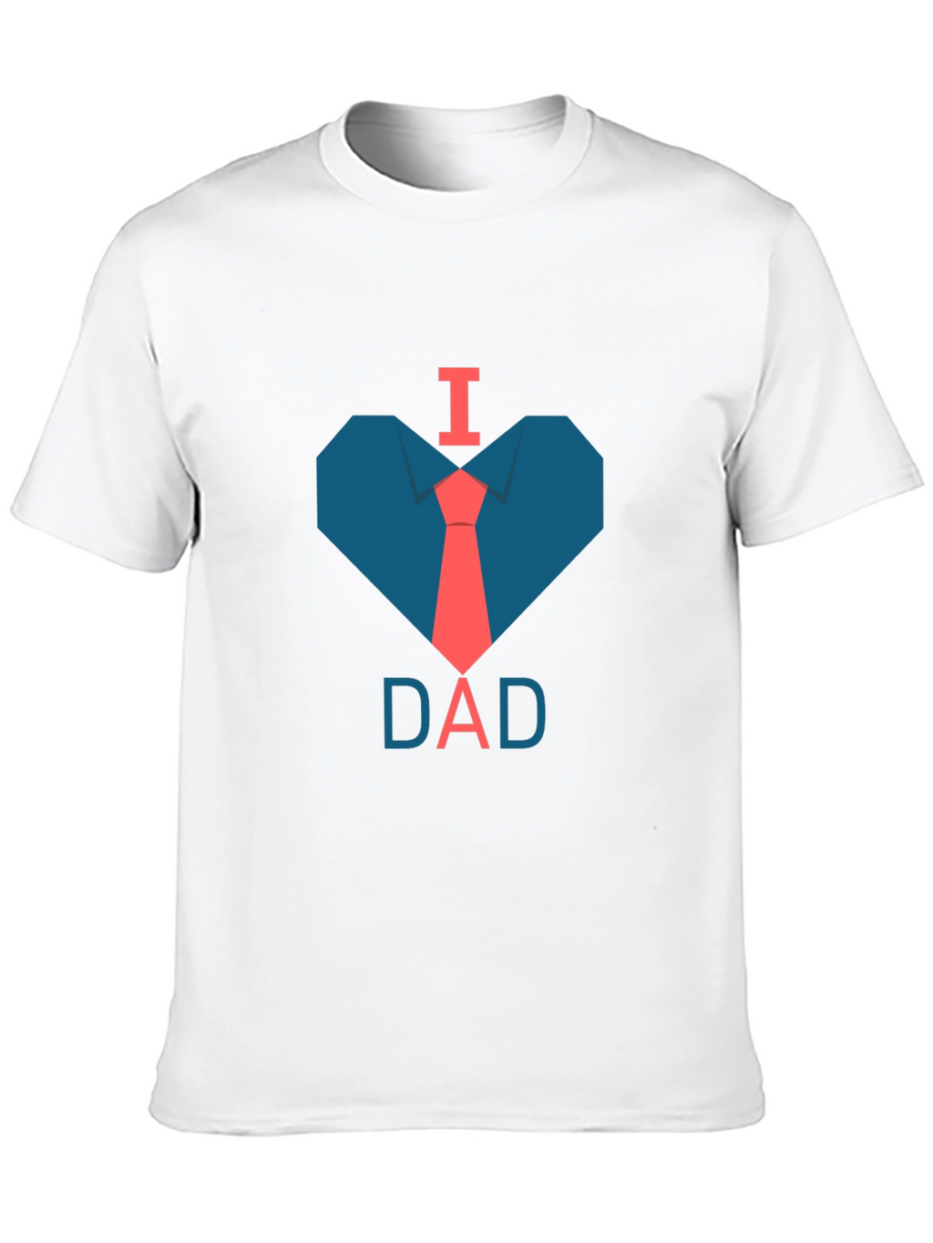 I Love Dad T-Shirt: Stylish Fathers Day Gift