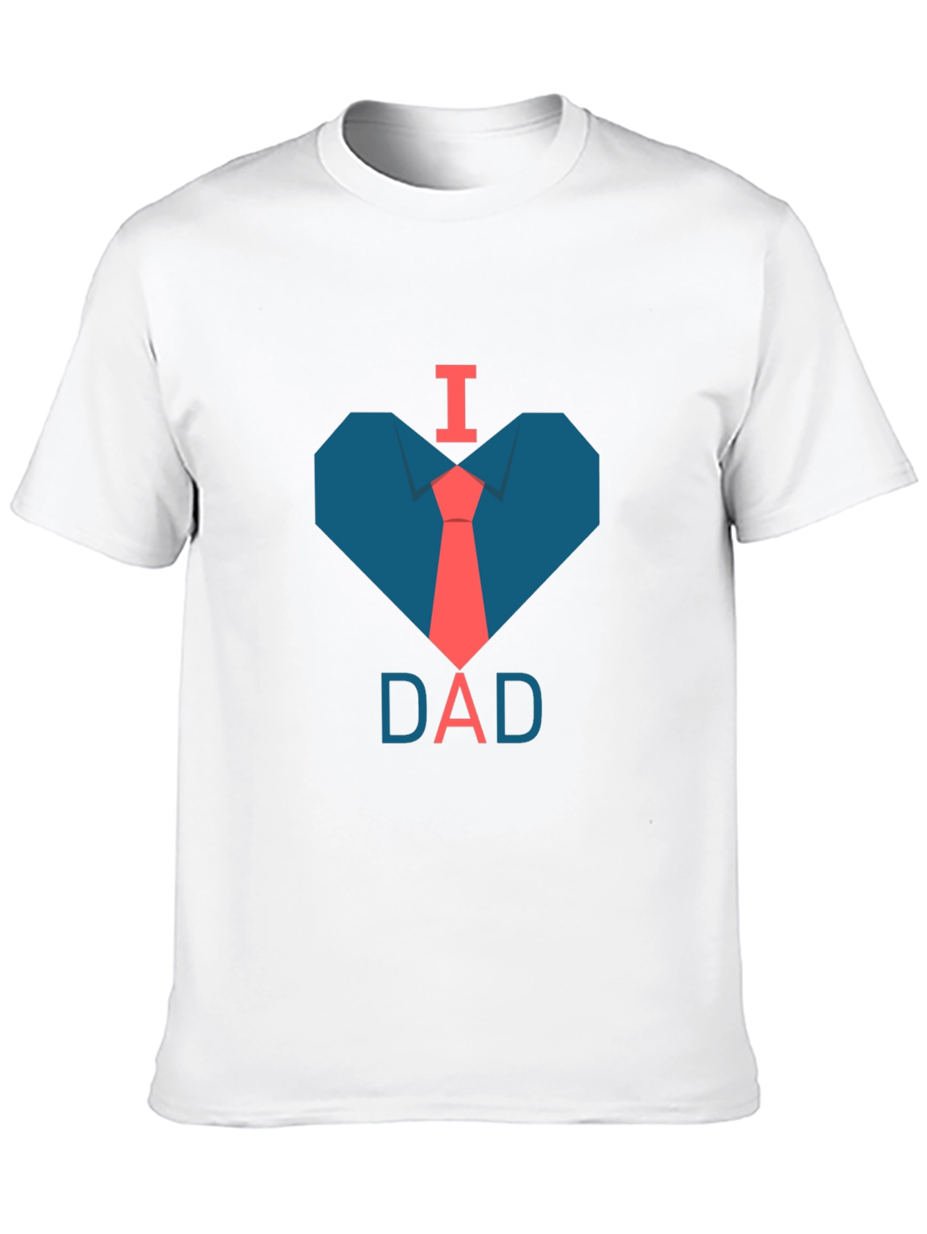 I Love Dad T-Shirt: Stylish Fathers Day Gift
