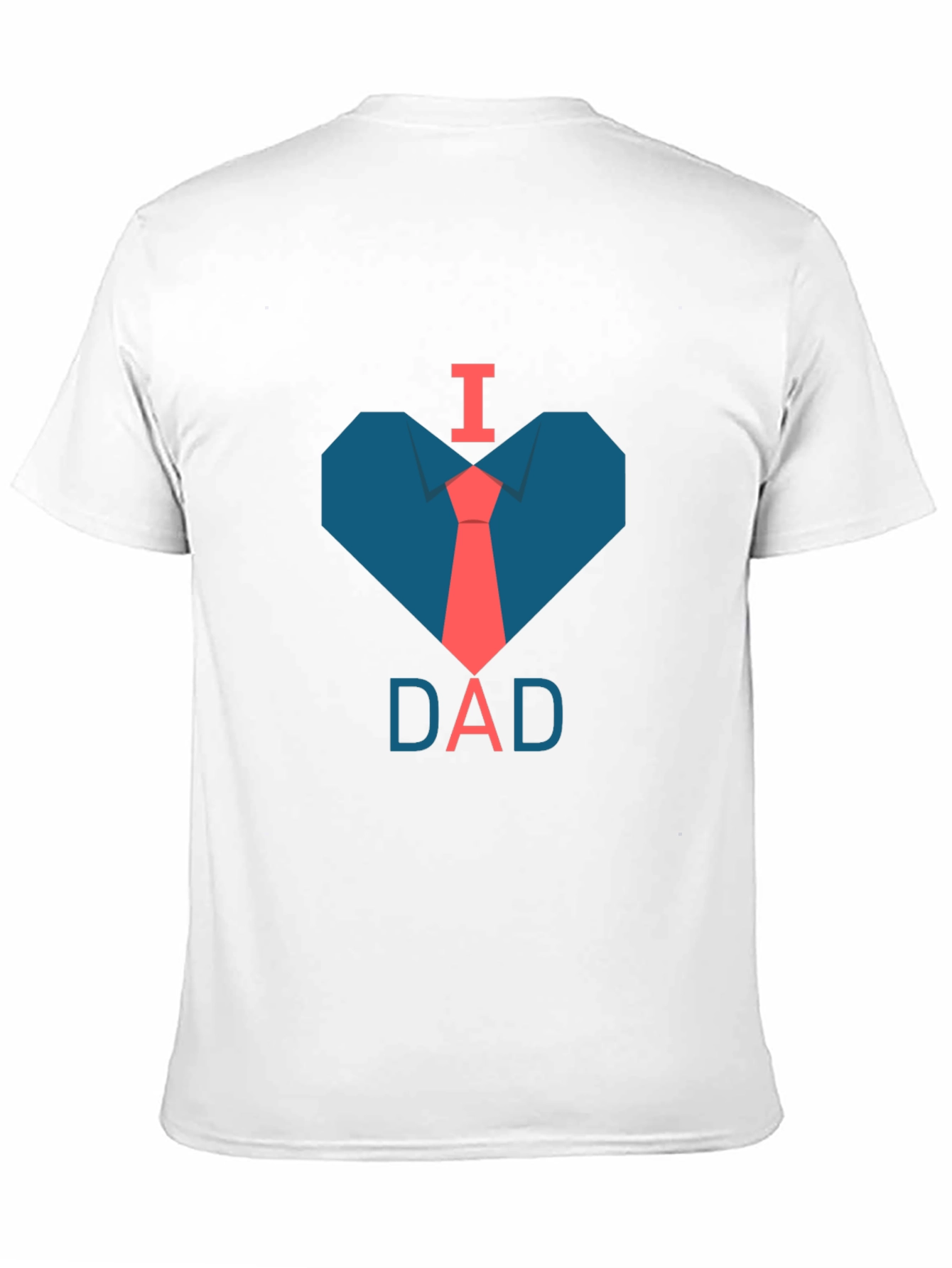 I Love Dad T-Shirt: Stylish Fathers Day Gift