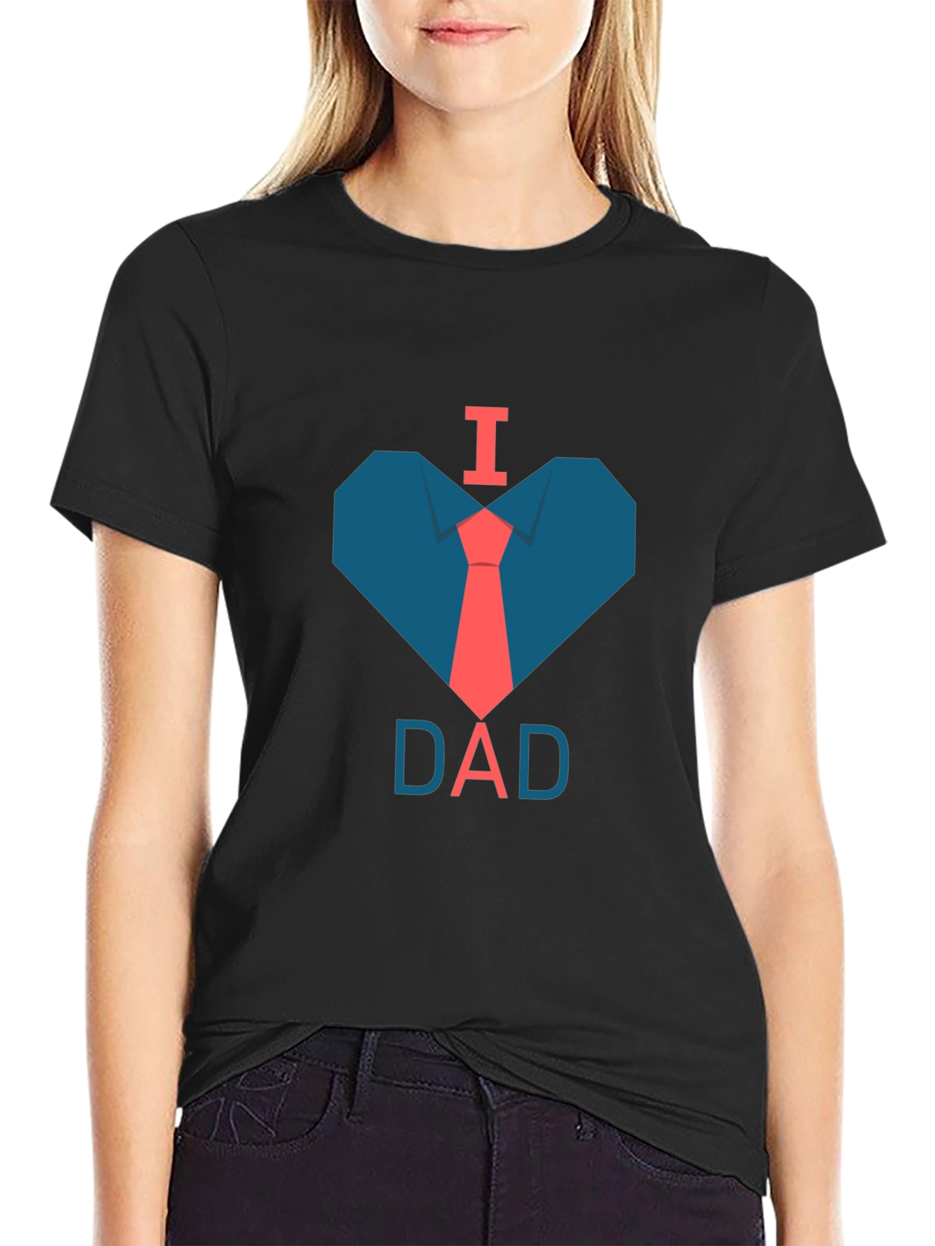 I Love Dad T-Shirt: Stylish Fathers Day Gift