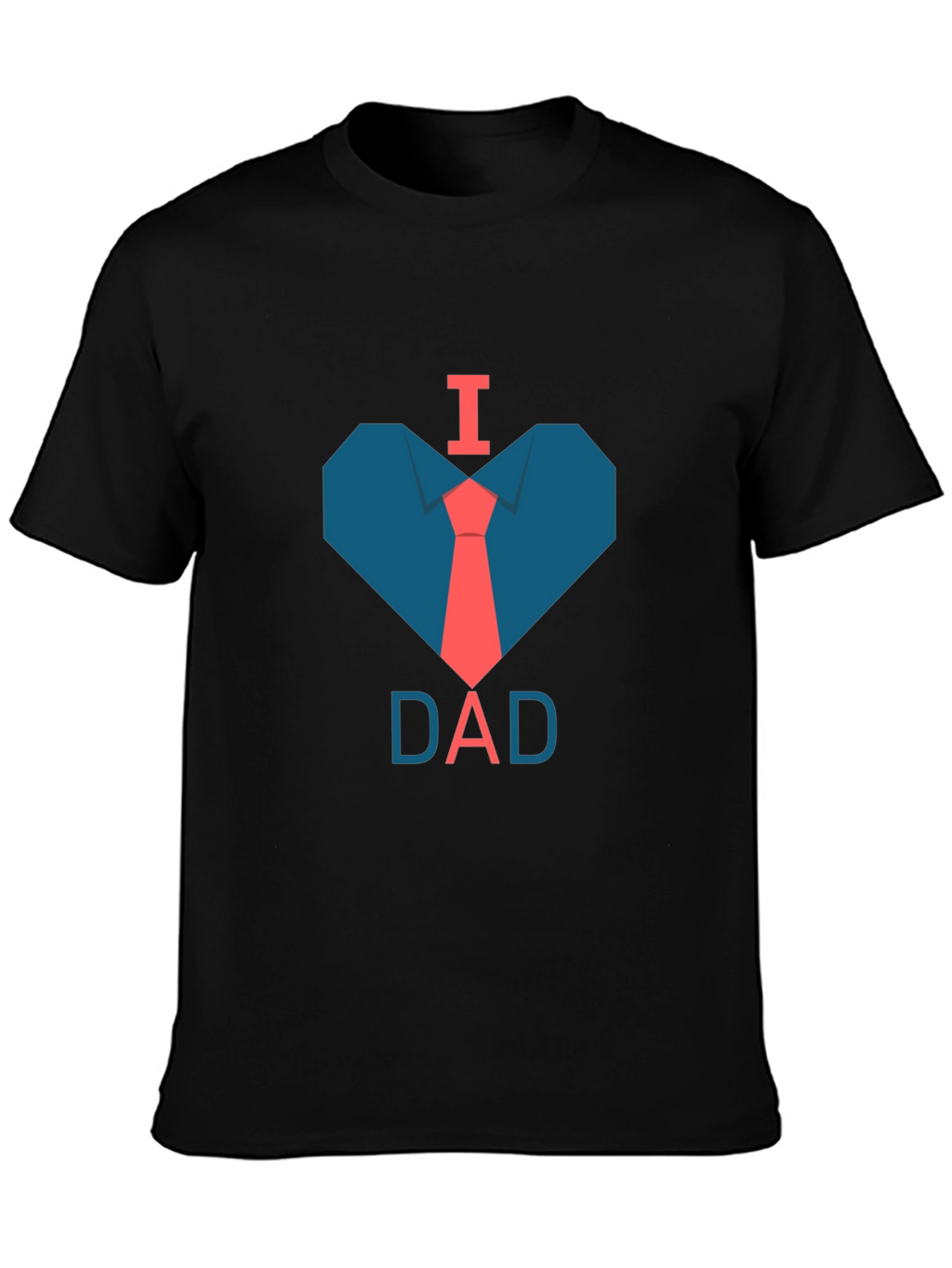 I Love Dad T-Shirt: Stylish Fathers Day Gift