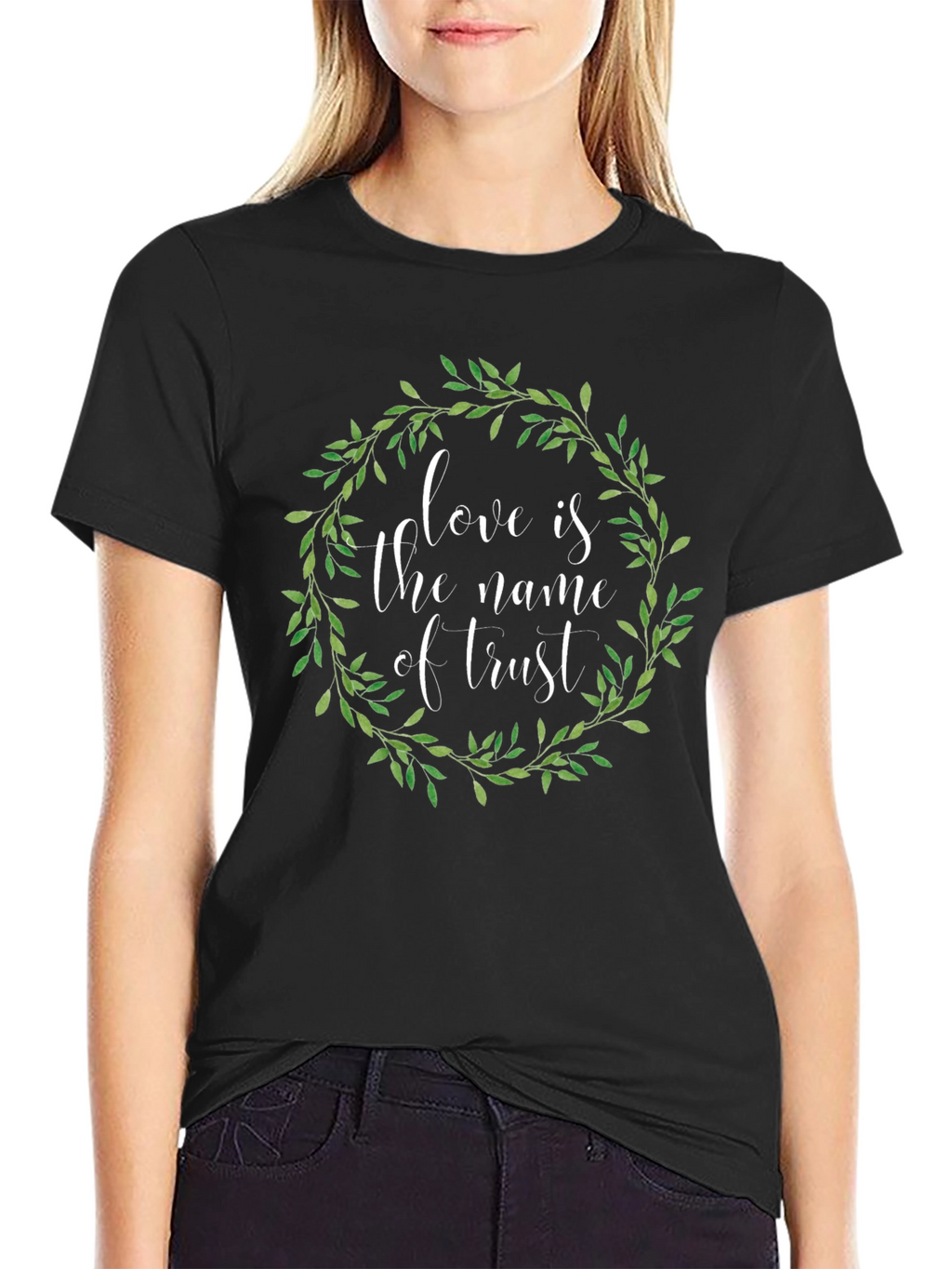 Love is Trust Black T-Shirt