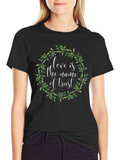 Love is Trust Black T-Shirt