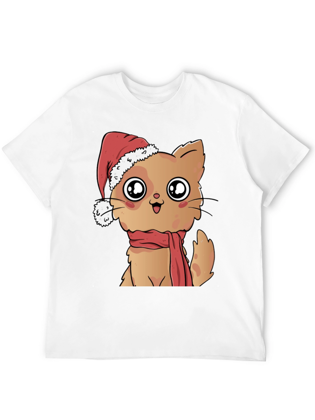 Cute Cat Christmas T-Shirt