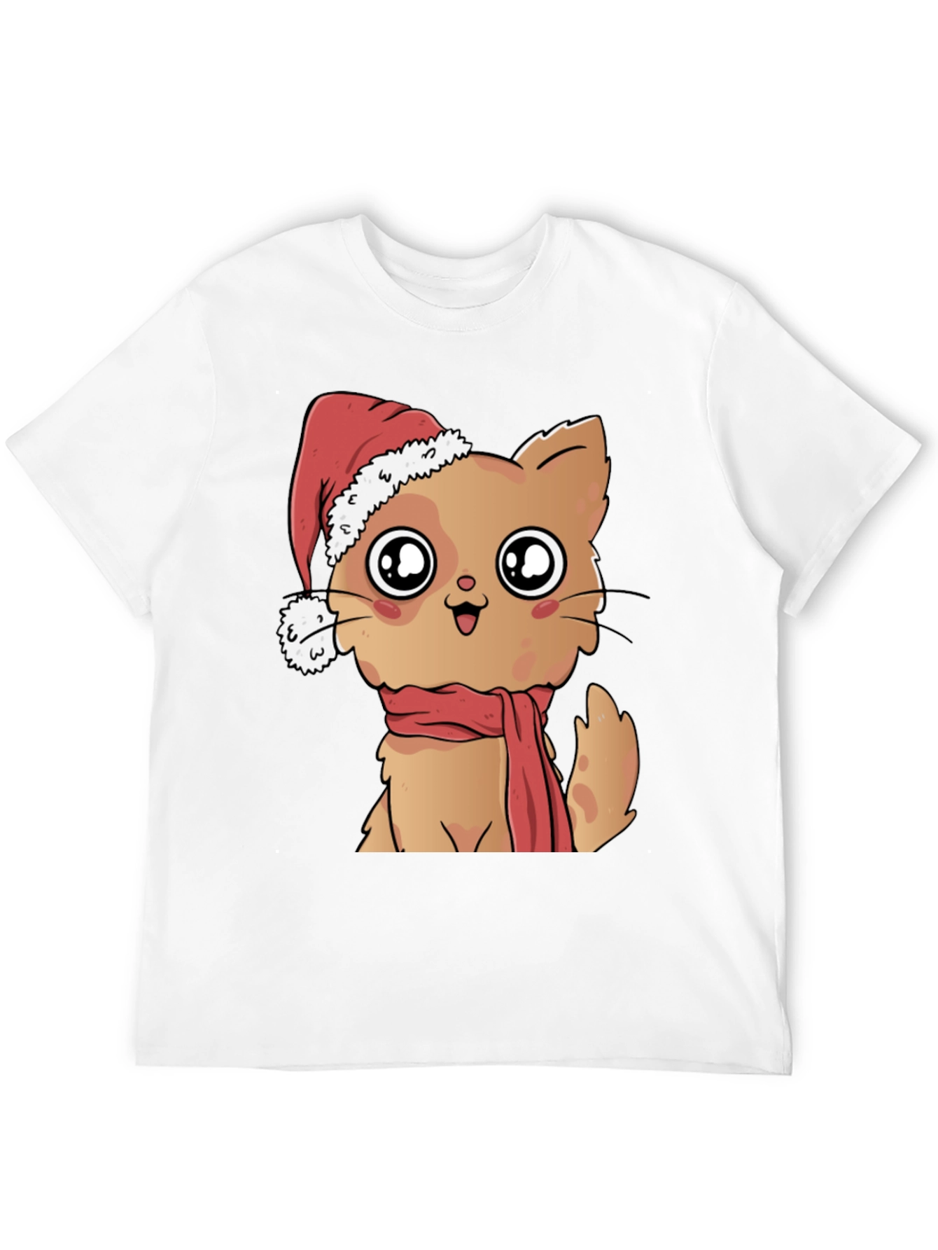 Cute Cat Christmas T-Shirt