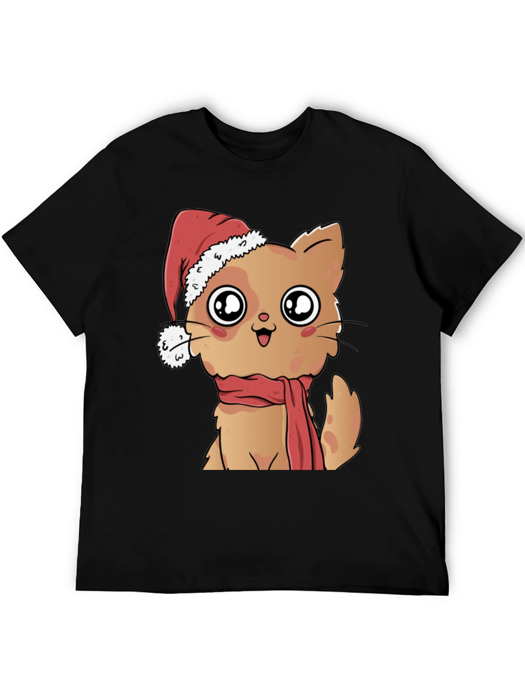 Cute Cat Christmas T-Shirt