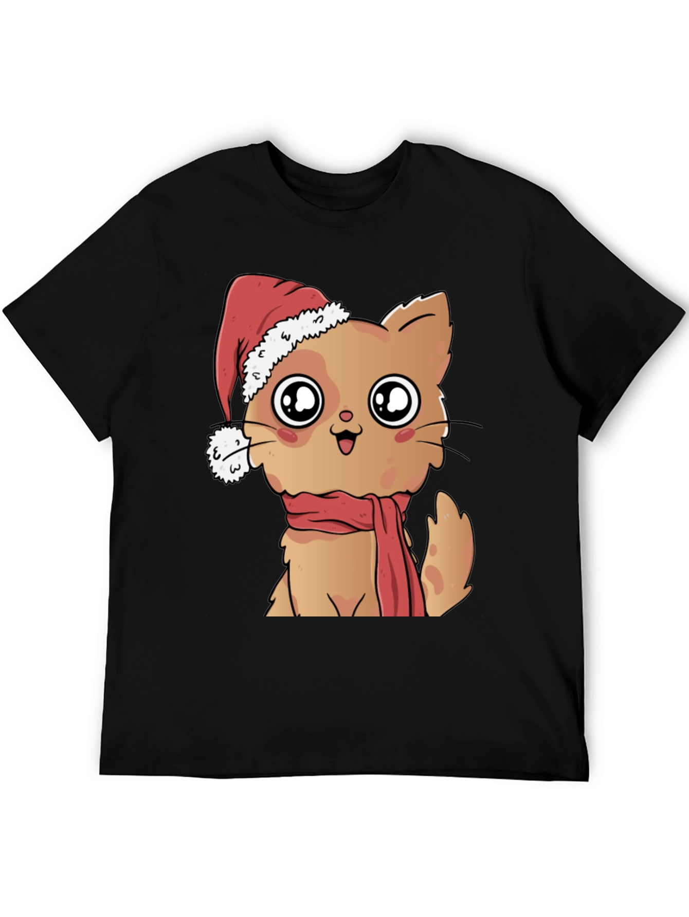 Cute Cat Christmas T-Shirt
