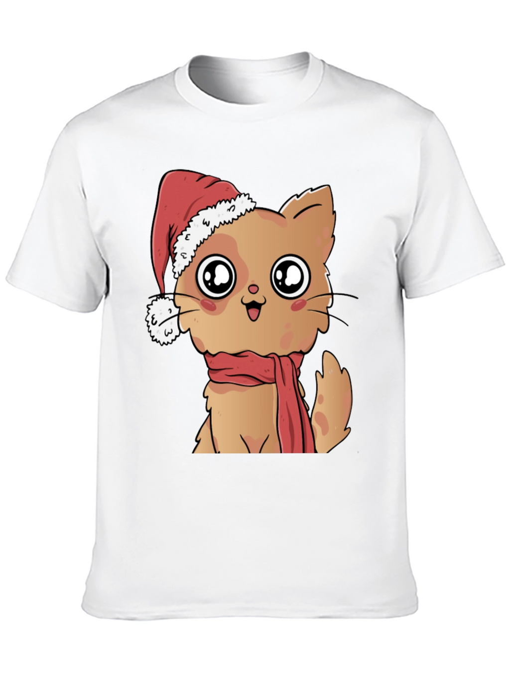 Cute Cat Christmas T-Shirt