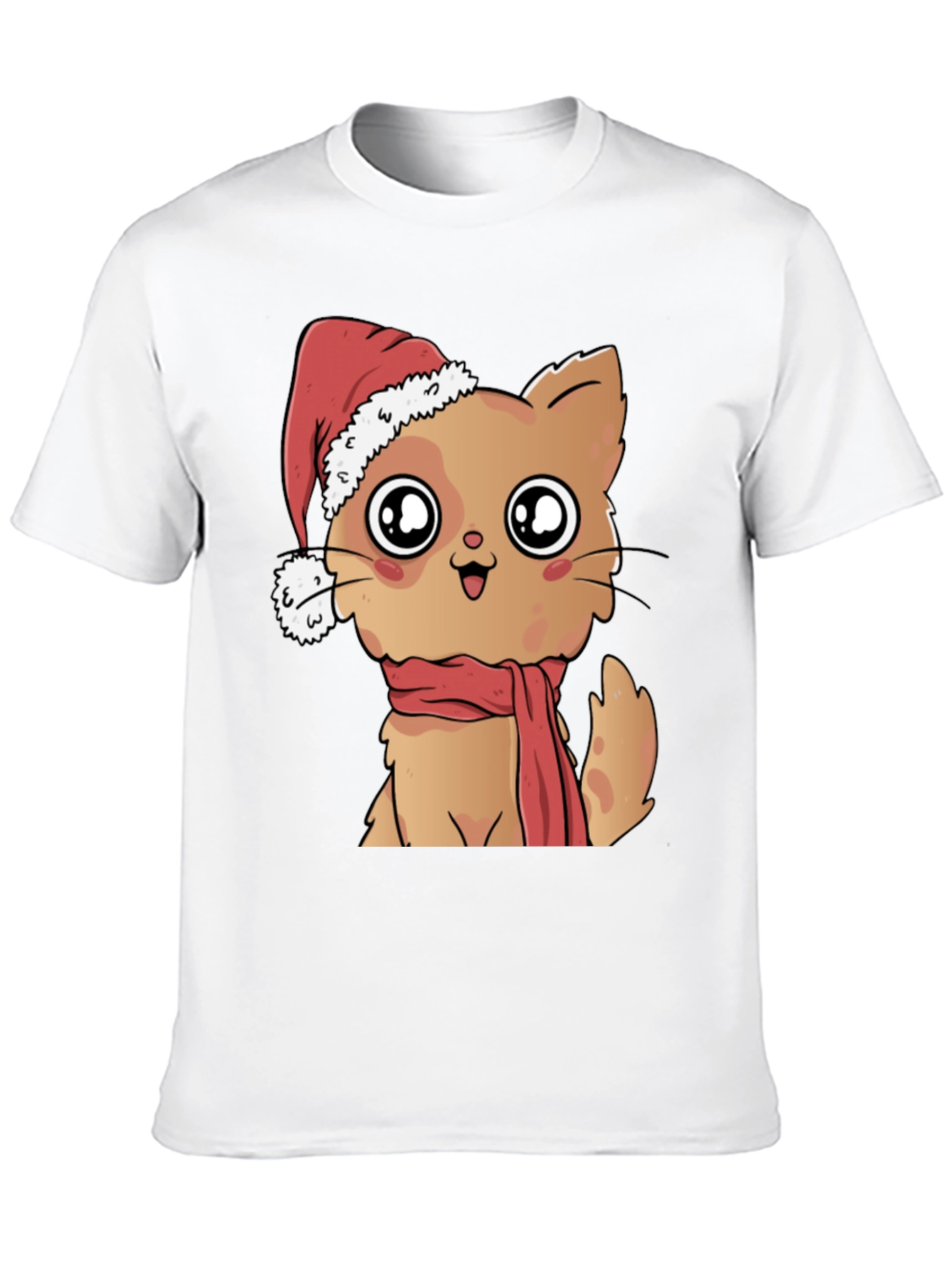 Cute Cat Christmas T-Shirt