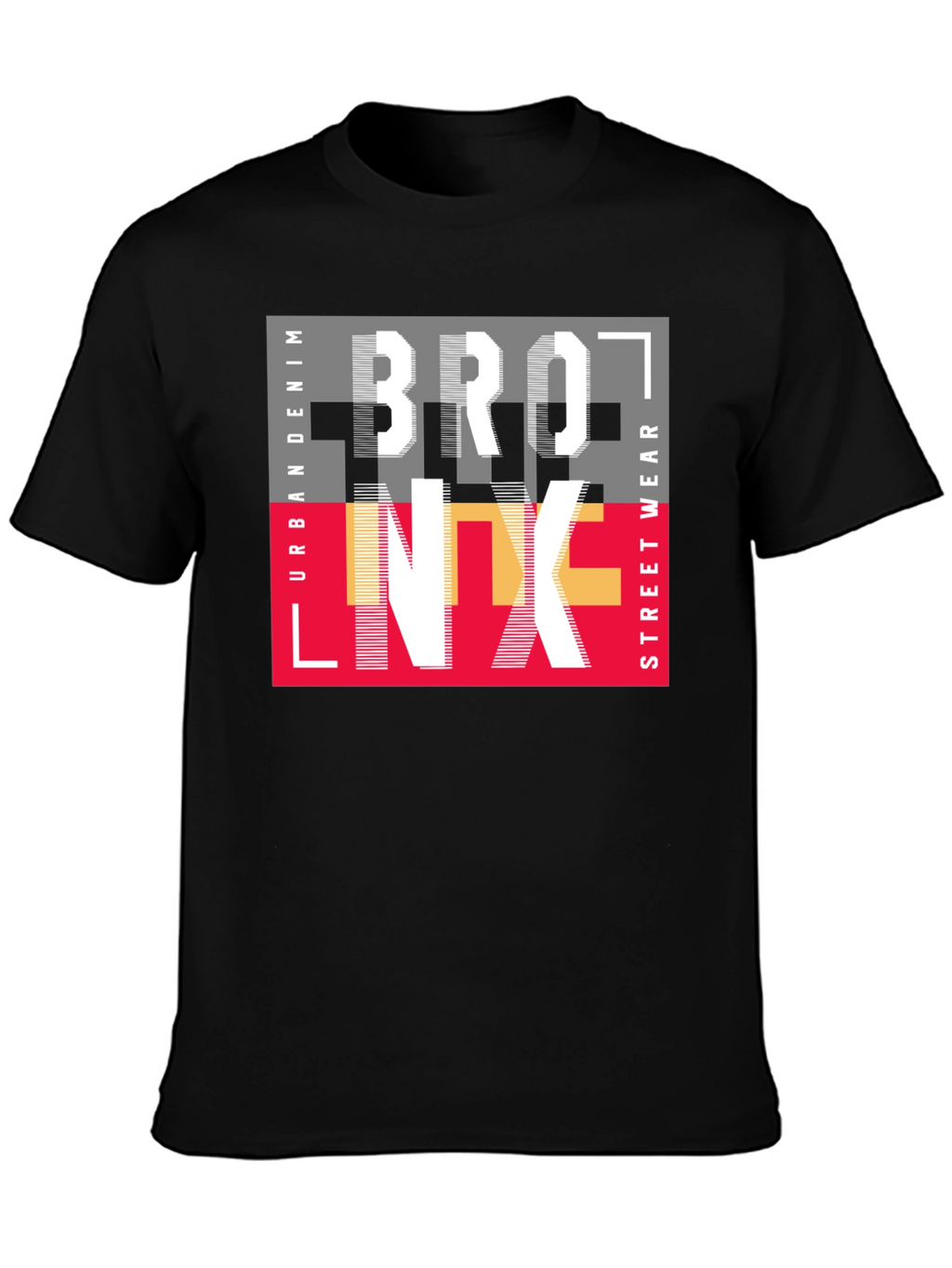 Bronx Urban Streetwear Graphic T-Shirt