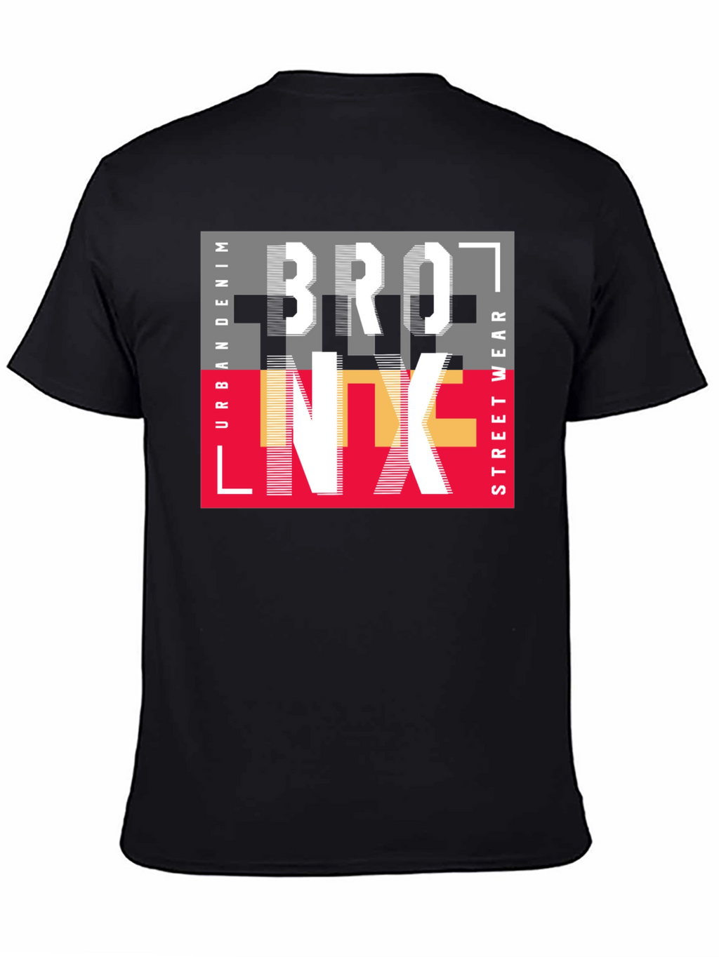 Bronx Urban Streetwear Graphic T-Shirt