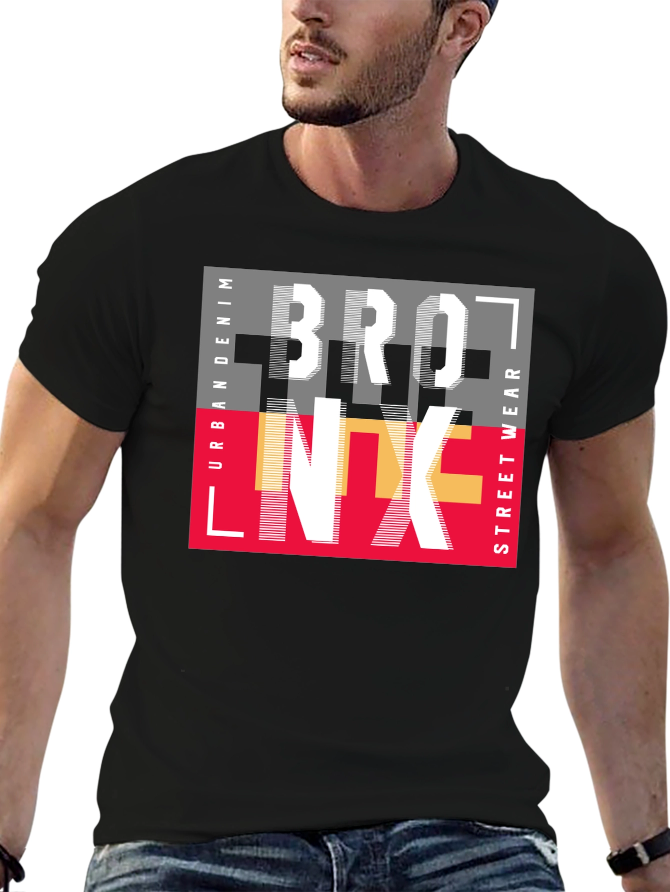 Bronx Urban Streetwear Graphic T-Shirt