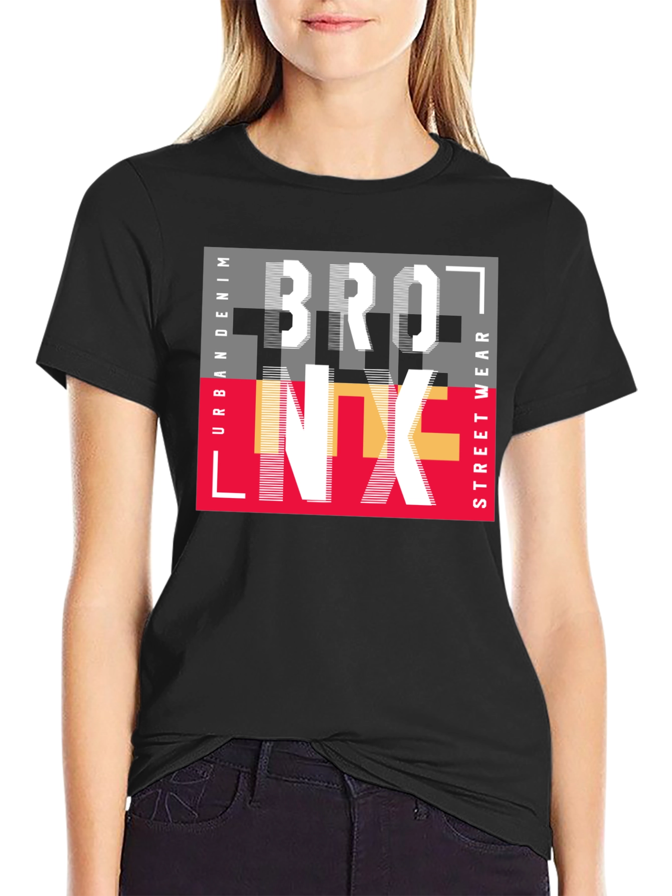 Bronx Urban Streetwear Graphic T-Shirt
