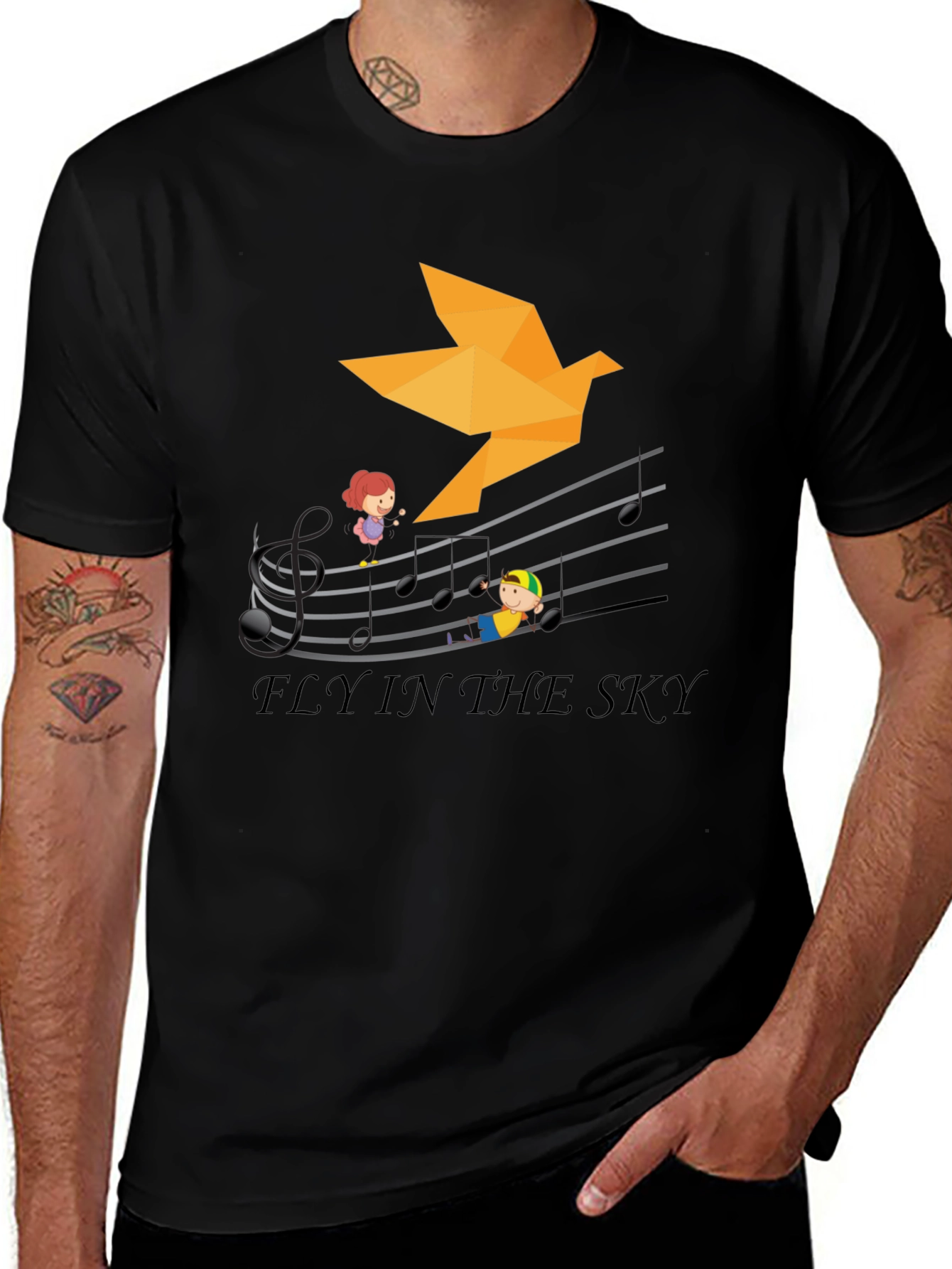 Fly In The Sky Graphic Tee