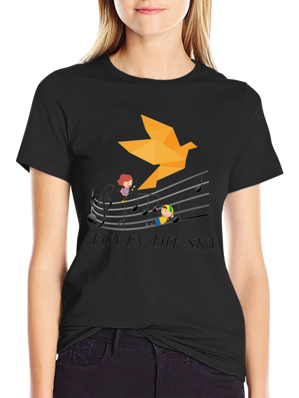 Fly In The Sky Graphic Tee