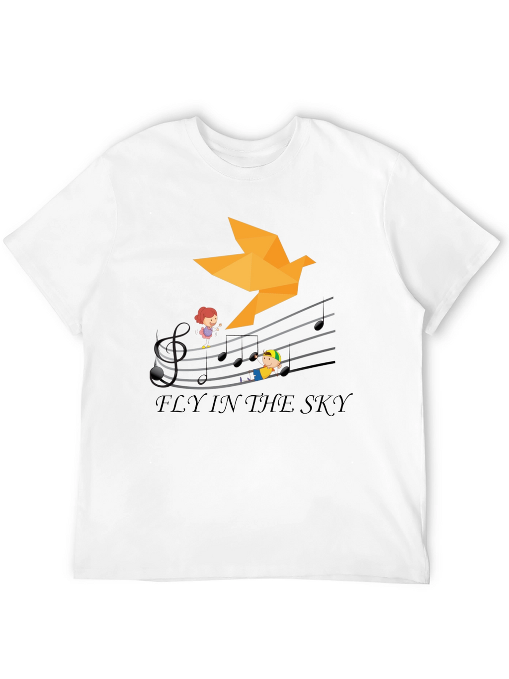 Fly In The Sky Graphic Tee
