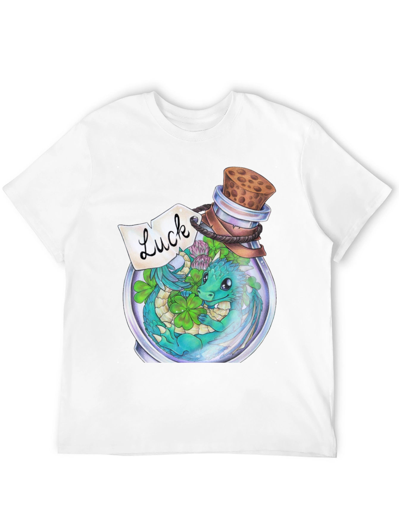 Lucky Dragon Bottle Graphic Tee