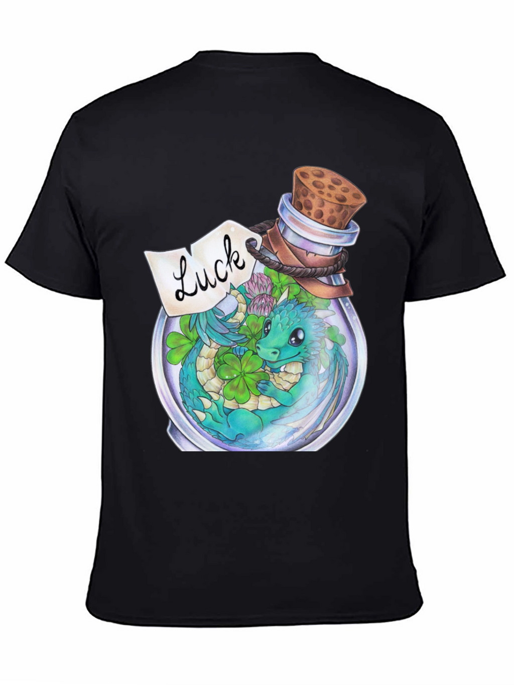 Lucky Dragon Bottle Graphic Tee