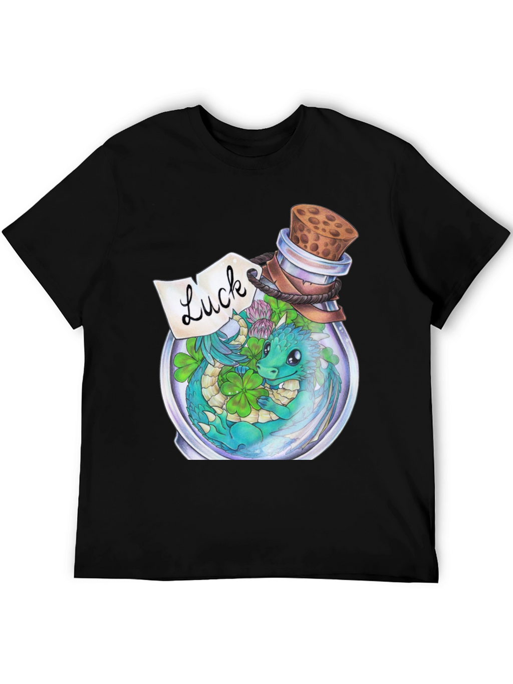 Lucky Dragon Bottle Graphic Tee