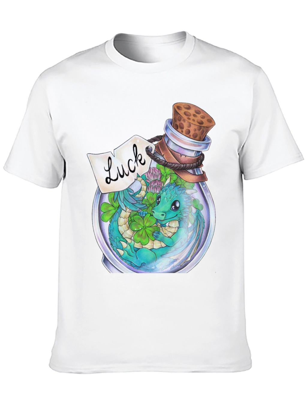 Lucky Dragon Bottle Graphic Tee