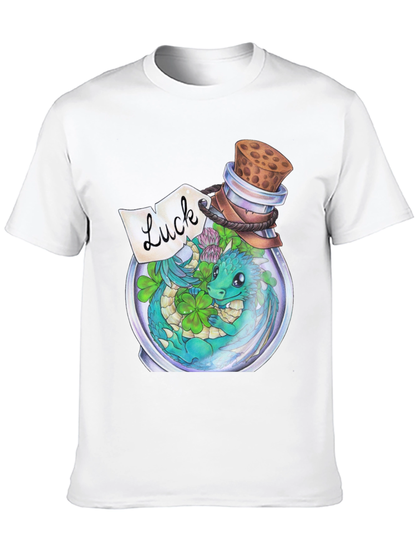Lucky Dragon Bottle Graphic Tee