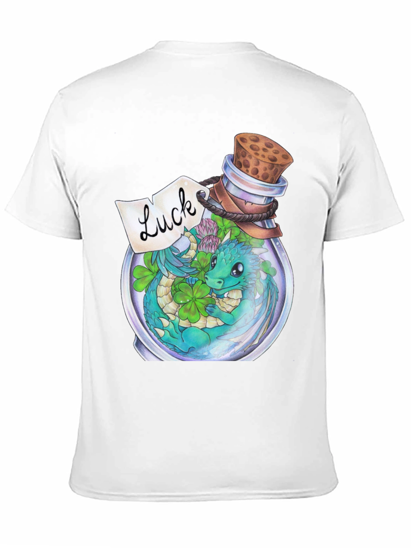Lucky Dragon Bottle Graphic Tee