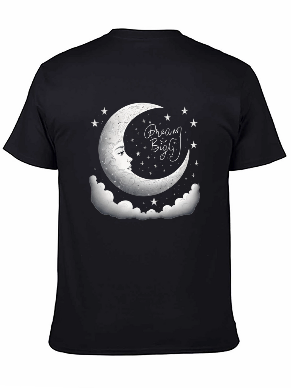 Dream Big Graphic Tee - Black