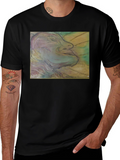 Artistic Face Graphic Black T-Shirt