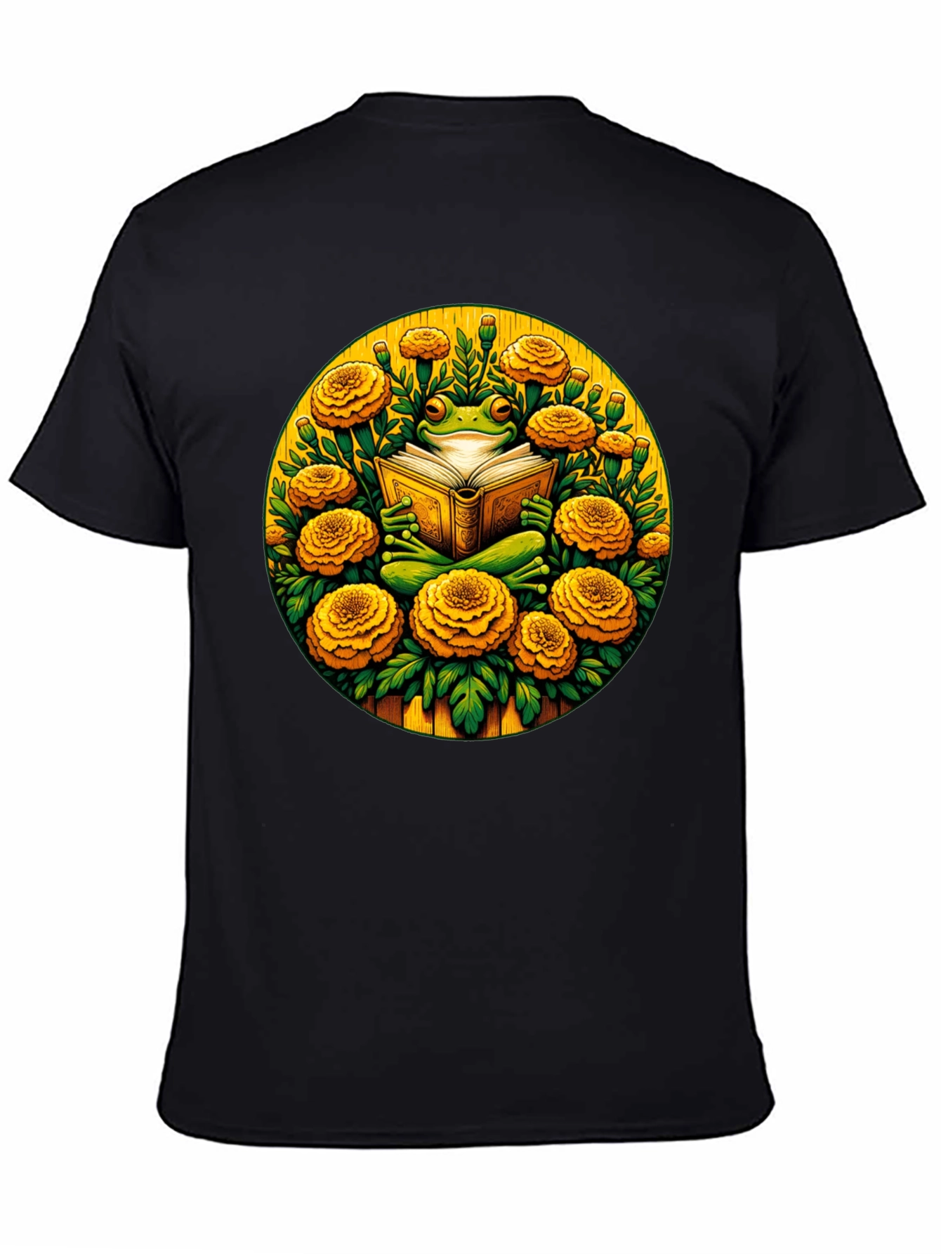 Frog Reader Graphic Tee - Bookworm T-Shirt