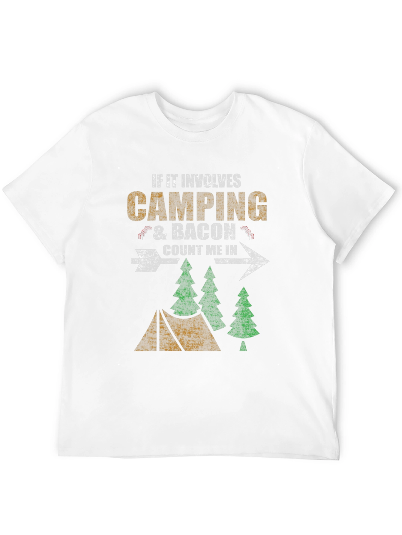 Camping & Bacon T-Shirt