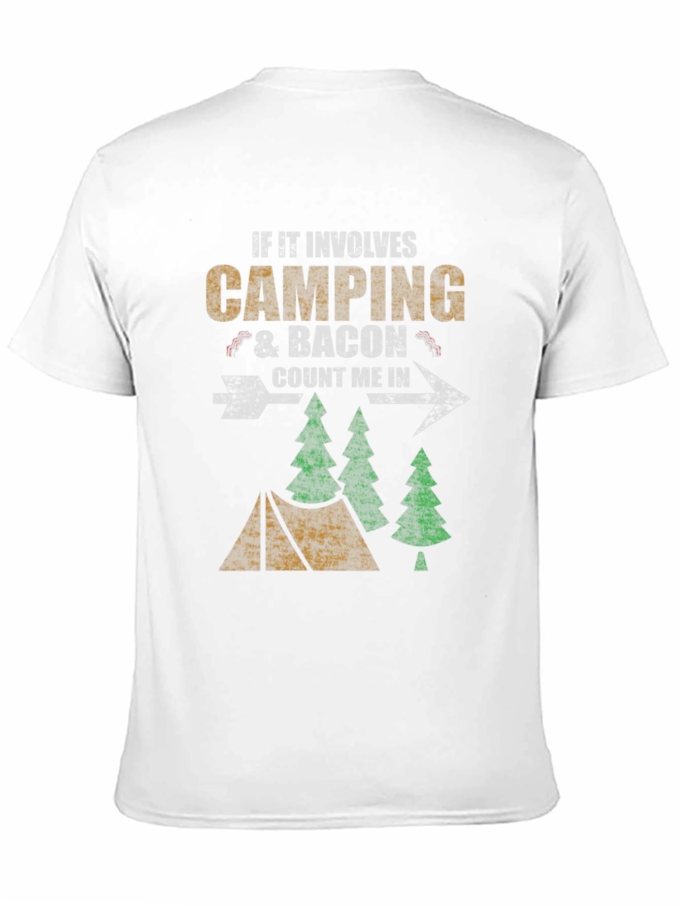 Camping & Bacon T-Shirt
