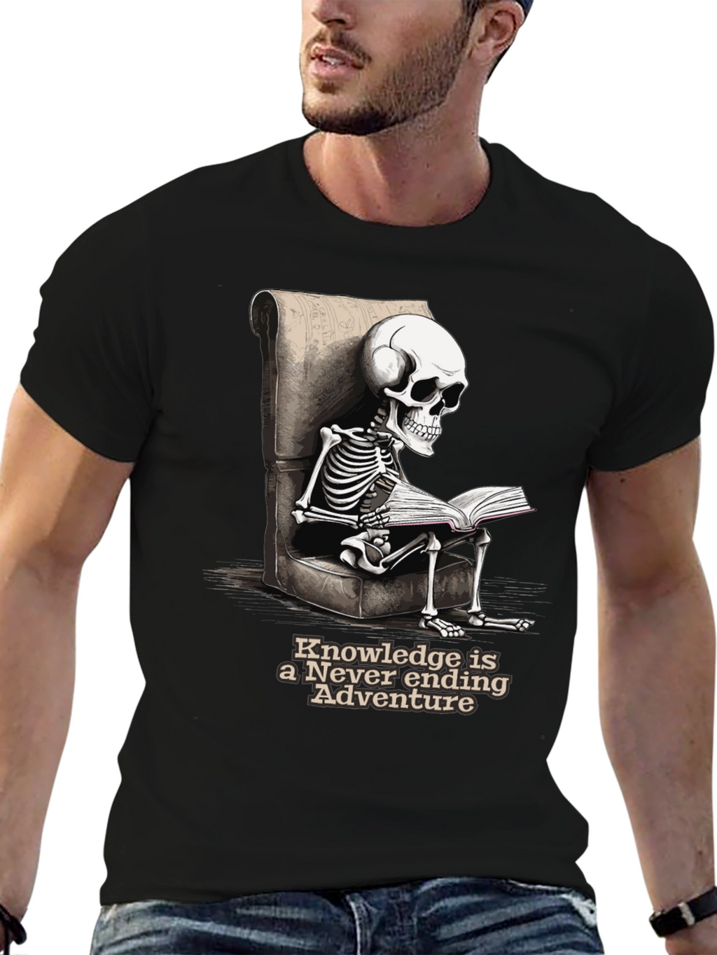 Knowledge Adventure T-Shirt: Skeleton Reader