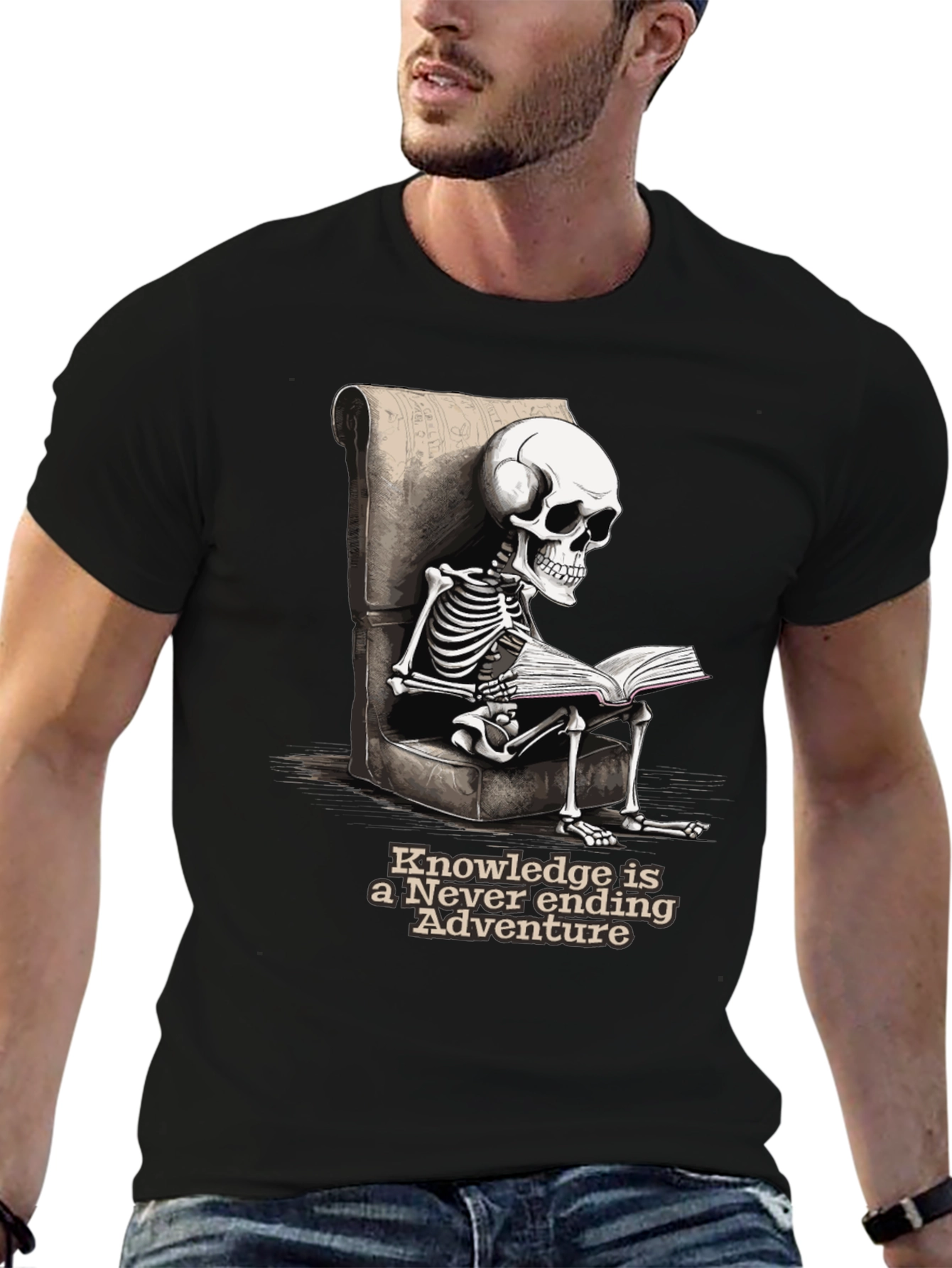 Knowledge Adventure T-Shirt: Skeleton Reader