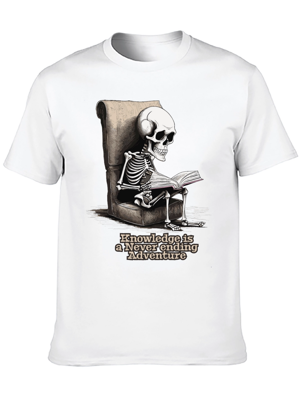 Knowledge Adventure T-Shirt: Skeleton Reader